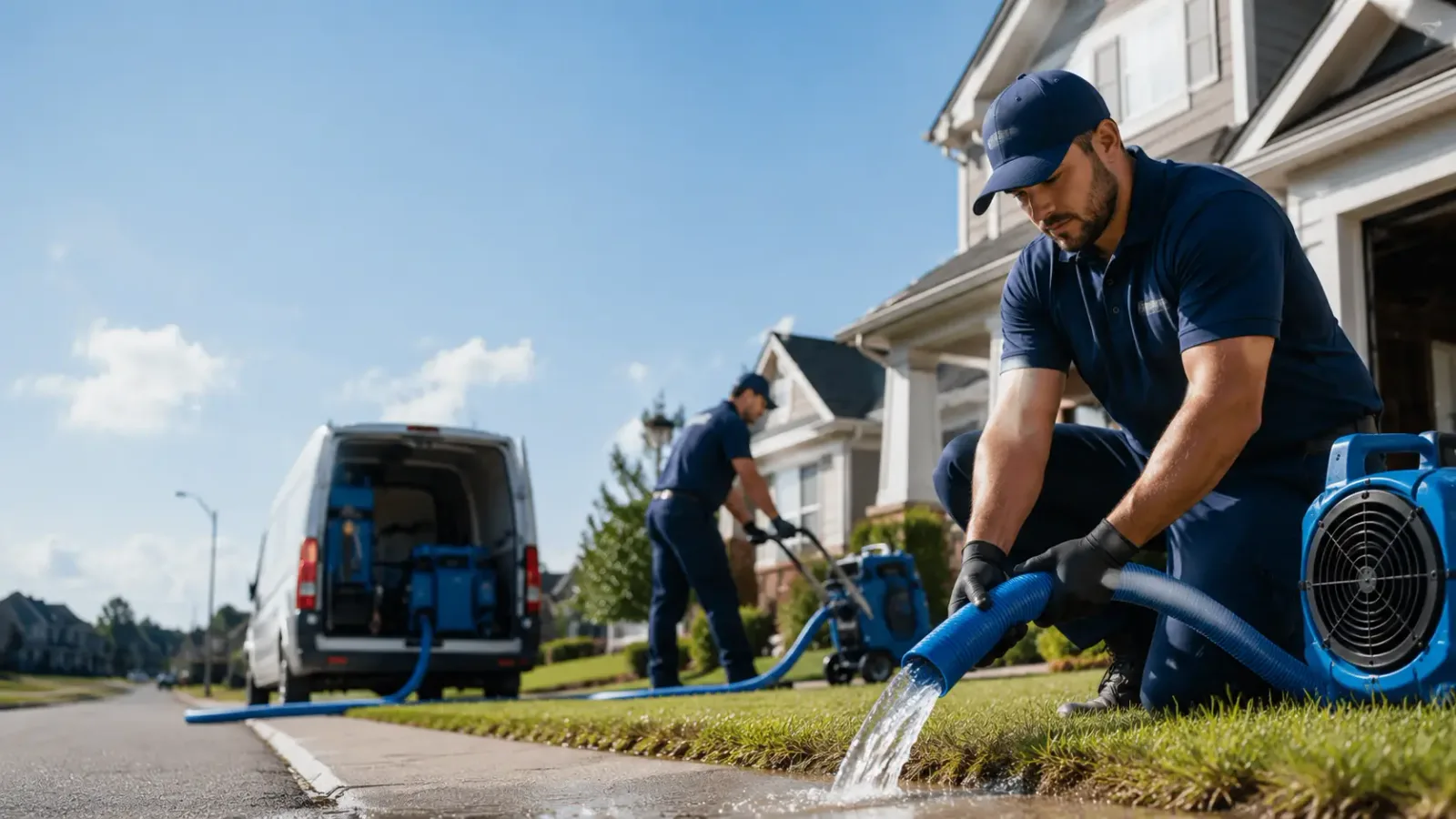 Flood Damage Restoration in Advance, IN
